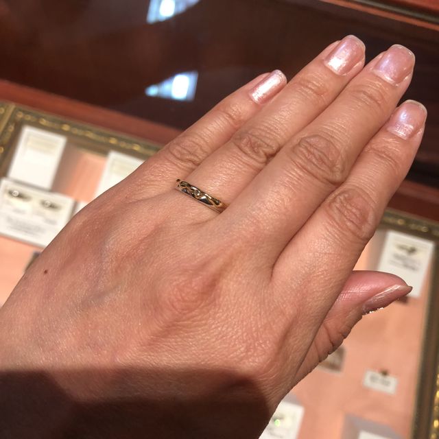 【ケイウノ ブライダル(K.UNO BRIDAL)の口コミ】 ディズニーや、くまのプーさんが好きなら、おススメです。指輪はプラチナ…