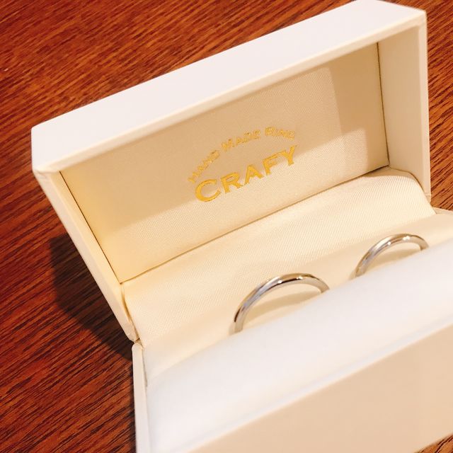 【CRAFY(クラフィ)の口コミ】 思い出に残るものが良かったので、既製のショップでイメージを膨らませて…