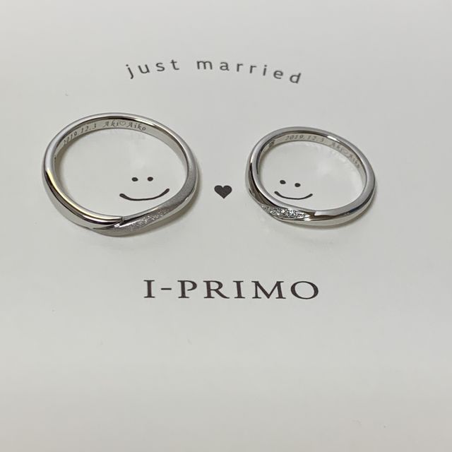 【アイプリモ(I-PRIMO)の口コミ】 婚約指輪をもらったので、アイプリモさんで購入することは決まっていまし…