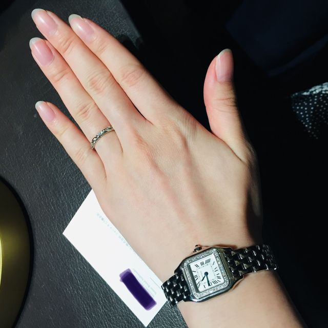 【ショーメ(CHAUMET)の口コミ】 婚約指輪は職場でつけられないので、毎日つけることのできる結婚指輪には…