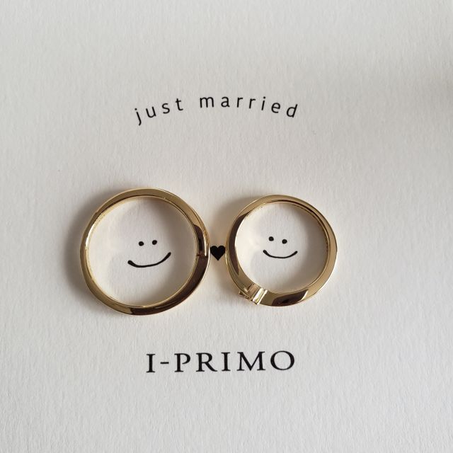 【アイプリモ(I-PRIMO)の口コミ】 普段使いで外すことが無い前提で指輪選びをしました。
イエローゴールドの…