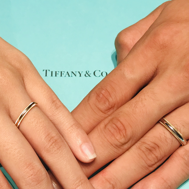 【ティファニー(Tiffany & Co.)の口コミ】 指輪のデザインについては、ミル打ち加工がされており上品な雰囲気に惹か…