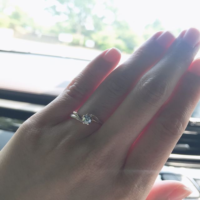 【杢目金屋(もくめがねや)の口コミ】 全て旦那が決めてサプライズで頂きました。旦那にどうしてこれにしたのか…