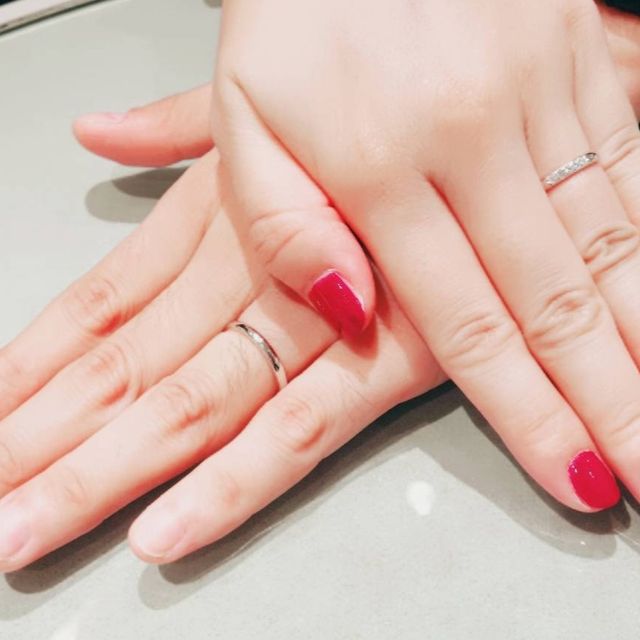 【アイプリモ(I-PRIMO)の口コミ】 一番の決め手は指輪の着け心地でした。
私達が購入したオリジンビリーフ03…