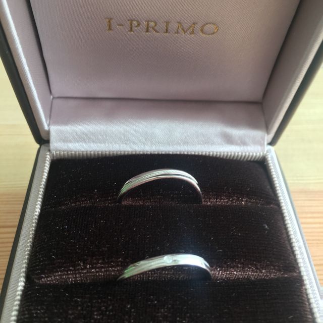 【アイプリモ(I-PRIMO)の口コミ】 豊富な品揃えの中から、実際に指につけて似合うものを選びました。ストレ…