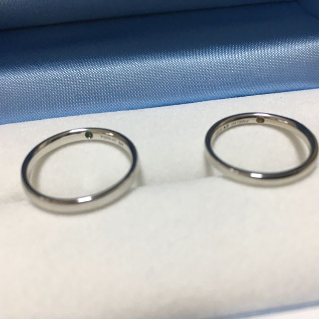 【GALA JEWELRY(ガラジュエリー)の口コミ】 シンプルなデザインでリングの薄さがありつけ心地も良かったので決めまし…