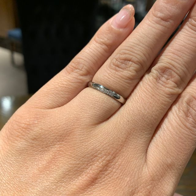 【TANZO.(鍛造指輪)の口コミ】 デザインを自分で考えられるのが、とても楽しい。デザインはオリジナルで…