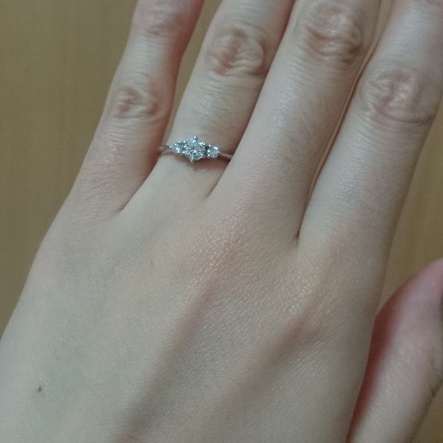 【アイプリモ(I-PRIMO)の口コミ】 結婚指輪は結婚指輪と重ねて付けたい！とずっと考えていました。いざお店…