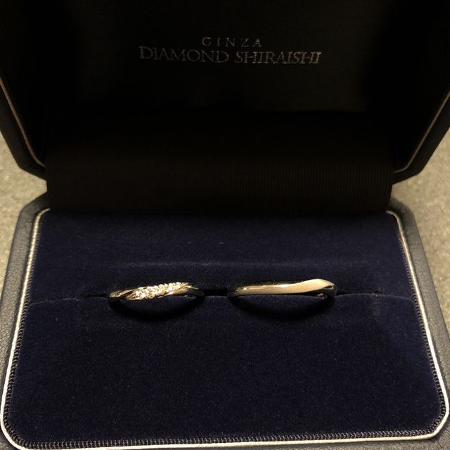 【銀座ダイヤモンドシライシの口コミ】 女性用&hellip;ダイヤの大きさ、数が多すぎず少なすぎないデザイン、程よ…