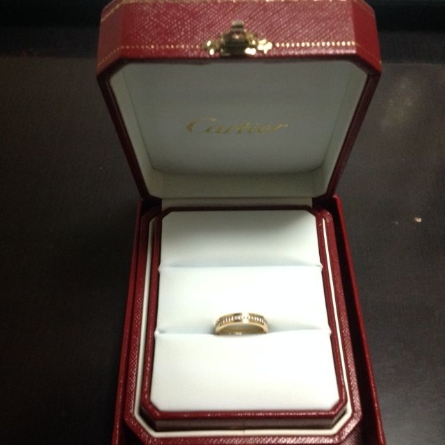 【カルティエ(Cartier)の口コミ】 一生ものの買い物なのでよく考え、本当に気に入ったものを選びました。決…