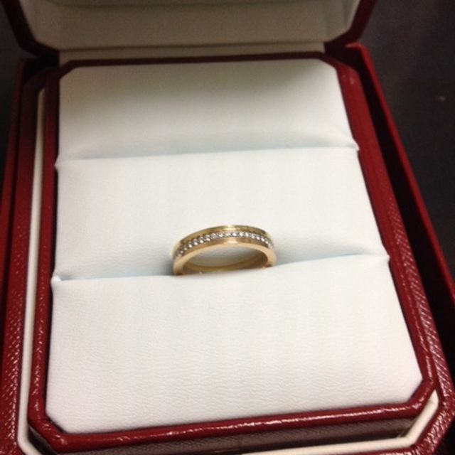 【カルティエ(Cartier)の口コミ】 一生ものの買い物なのでよく考え、本当に気に入ったものを選びました。決…