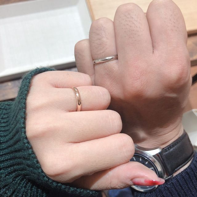 【湘南彫金工房 andfuseの口コミ】 自分達で素材、デザインを決められるので、イメージした物が出来き、お互…