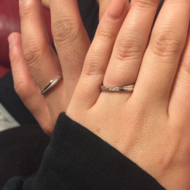 【canal4℃(カナルヨンドシー)の口コミ】 指が短く、太いので少しでもスッキリ見えるデザインがよかったのでオスス…