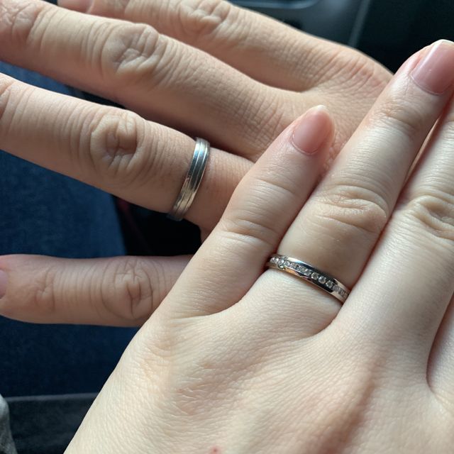 【ラザール ダイヤモンド(LAZARE DIAMOND)の口コミ】 結婚式場からの紹介で、一番最初に立ち寄ったお店でした。2人で好きなデザ…