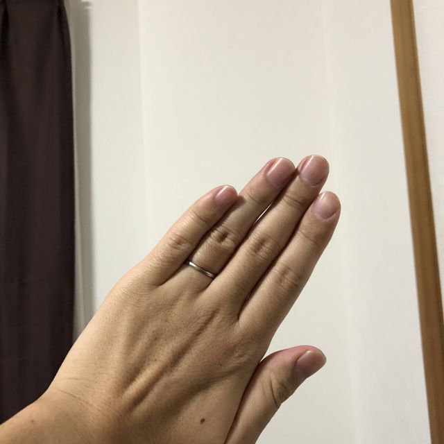 【アイプリモ(I-PRIMO)の口コミ】 指輪の太さが細く、マット調で、かっこいいデザインのものを探していまし…