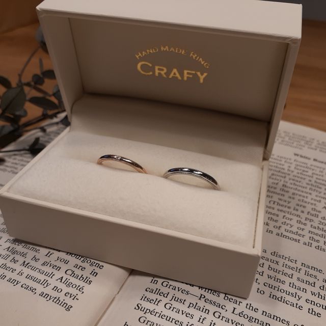 【CRAFY(クラフィ)の口コミ】 既製品でなく、作成することができるのが決め手でした。
二人の好み&…