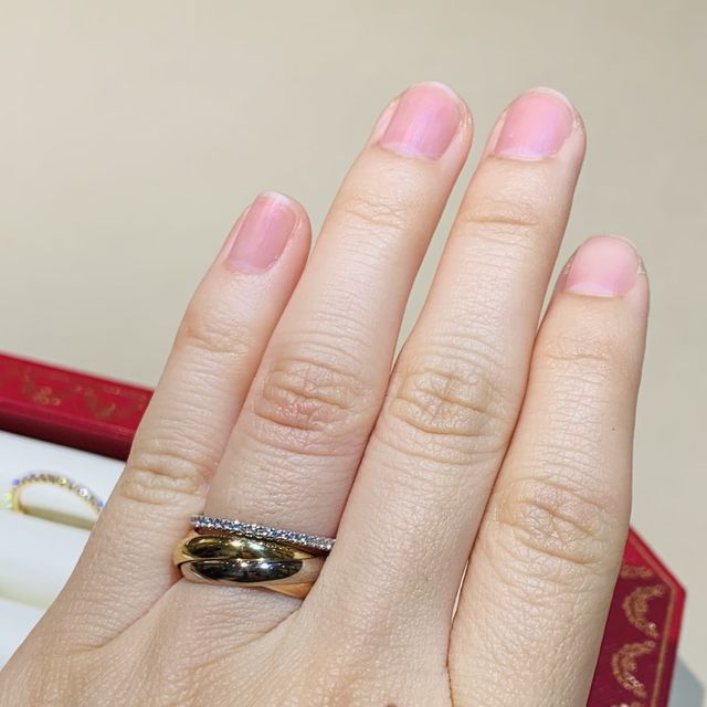 【カルティエ(Cartier)の口コミ】 カルティエトリニティにずっと憧れがありました。トリニティには意味があ…