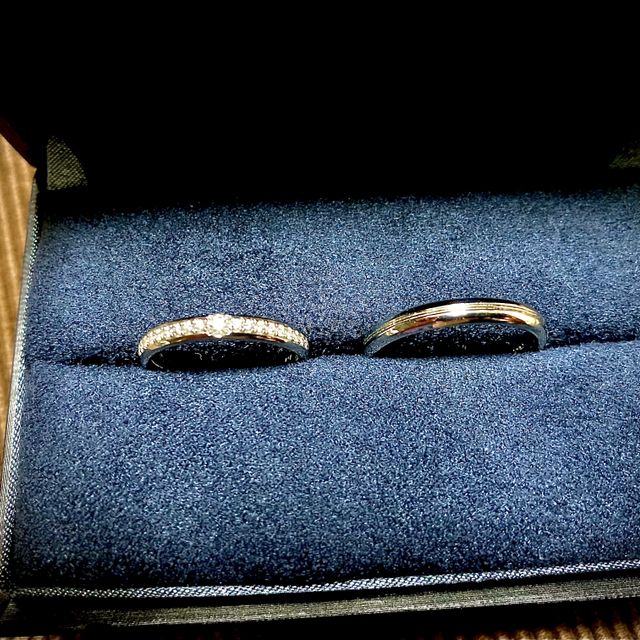 【ラザール ダイヤモンド(LAZARE DIAMOND)の口コミ】 エタニティーで探していたのですが
ペアのデザインが気に入ったためこちら…