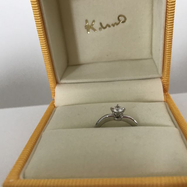 【ケイウノ ブライダル(K.UNO BRIDAL)の口コミ】 ディズニーデザインの指輪んフルオーダーで考えていましたが、ダイヤの質…