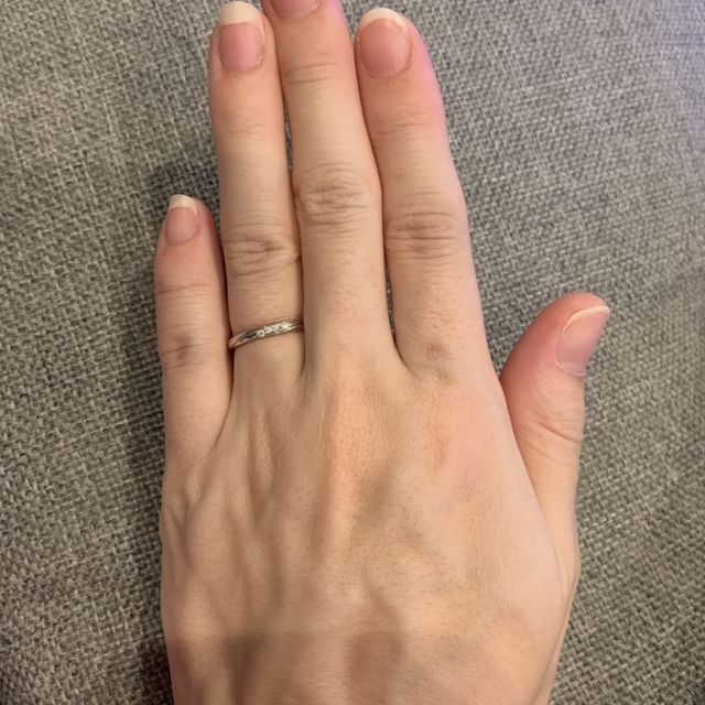 【アイプリモ(I-PRIMO)の口コミ】 シンプルなものか、デザインが施されているものか迷いましたが、スタッフ…