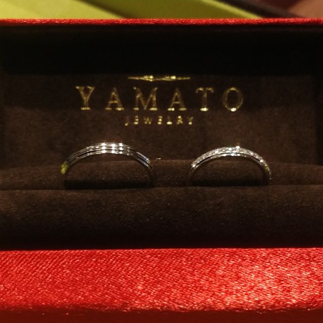 【PILOT BRIDAL(パイロットブライダル)の口コミ】 デザインを選ぶときは結構迷ったのですが、Lifeという名前の、YAMATOスカ…