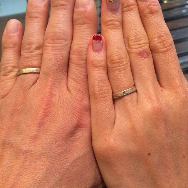 【杢目金屋(もくめがねや)の口コミ】 何年も前にこちらのお店の指輪をテレビで見て一目惚れ。いつか結婚すると…