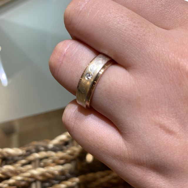 【杢目金屋(もくめがねや)の口コミ】 木目の指輪を探しており、杢目金屋さんを訪問しました、指輪の素材からフ…