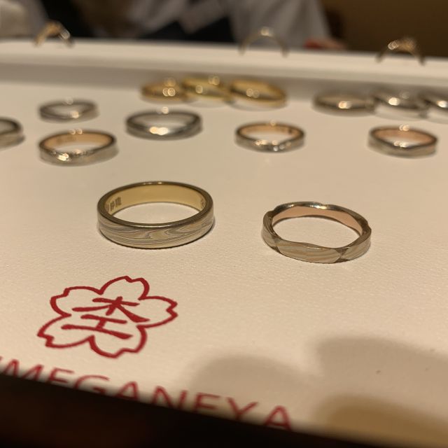 【杢目金屋(もくめがねや)の口コミ】 木目の指輪を探しており、杢目金屋さんを訪問しました、指輪の素材からフ…