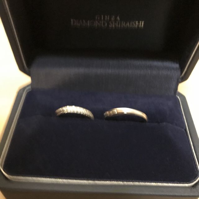 【銀座ダイヤモンドシライシの口コミ】 これまでつけてみたいブランドはあったものの、プロポーズリングをきっか…