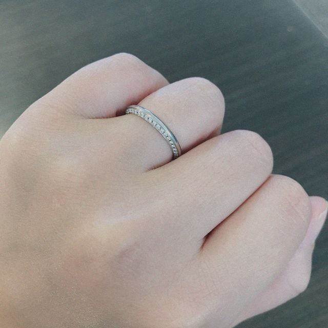【アイプリモ(I-PRIMO)の口コミ】 結婚指輪はこれから長く着けるので、シンプルがいいのかゴージャスがいい…