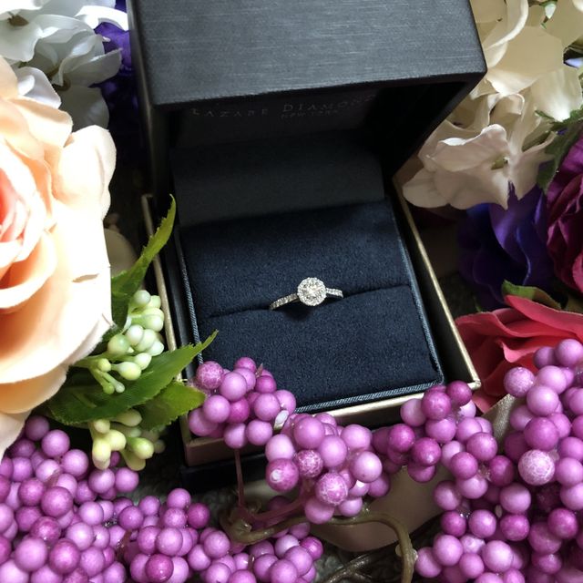 【ラザール ダイヤモンド(LAZARE DIAMOND)の口コミ】 ネット検索をしてから指輪街を何軒か見に行って、自分が好きなデザインは…