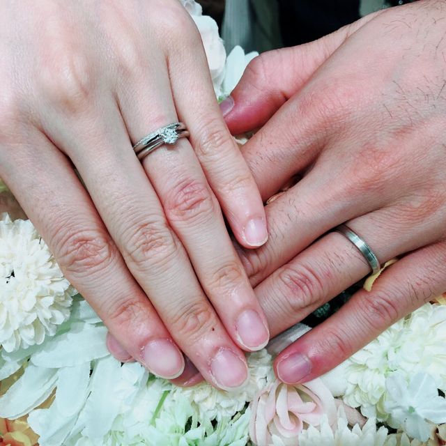 【アイプリモ(I-PRIMO)の口コミ】 女性の職場なので、指輪が主張しすぎず控えめながらも見方によってはゴー…