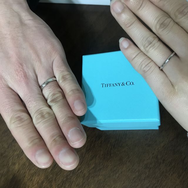 【ティファニー(Tiffany & Co.)の口コミ】 シンプルだけどダイヤがあしらわれていて高級感もあるので気に入りました…