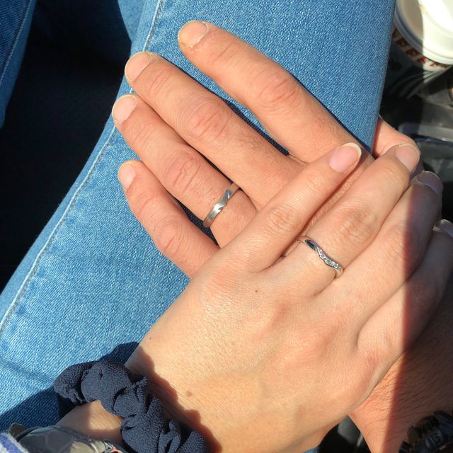【俄(にわか)の口コミ】 色々なブランド、色々ある指輪の中で２人でお互い好きな指輪を選んだ結果…