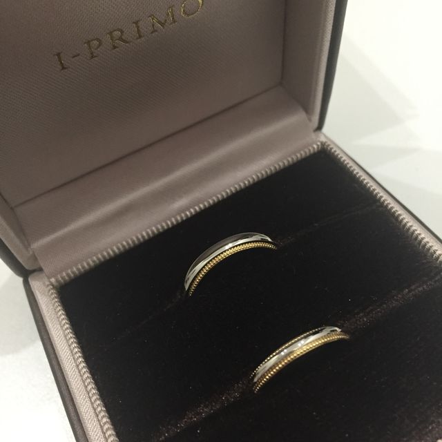 【アイプリモ(I-PRIMO)の口コミ】 結婚指輪のこだわりは私と彼それぞれあったので、お互いが納得した指輪を…