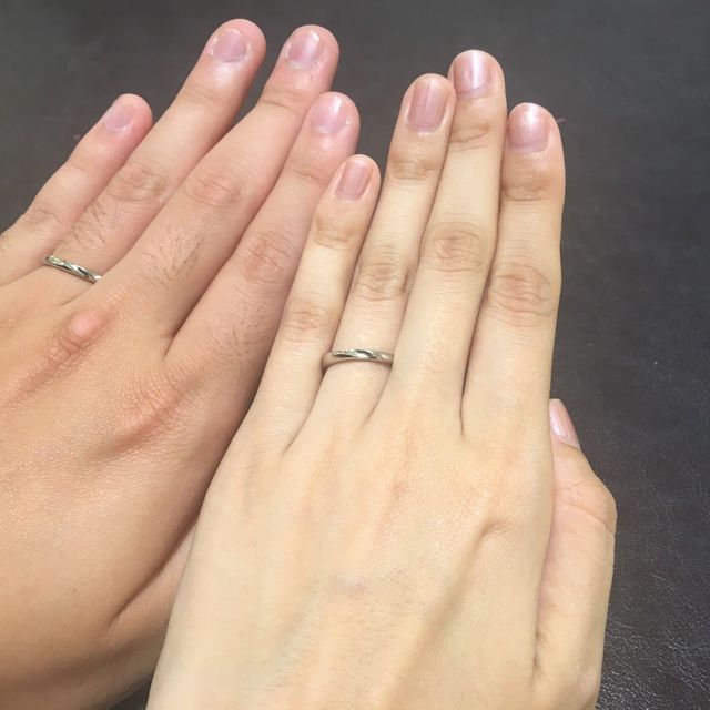 【TRECENTI(トレセンテ)の口コミ】 ダイヤなしでシンプルなもので着け心地が良いものを探していたところ、ハ…