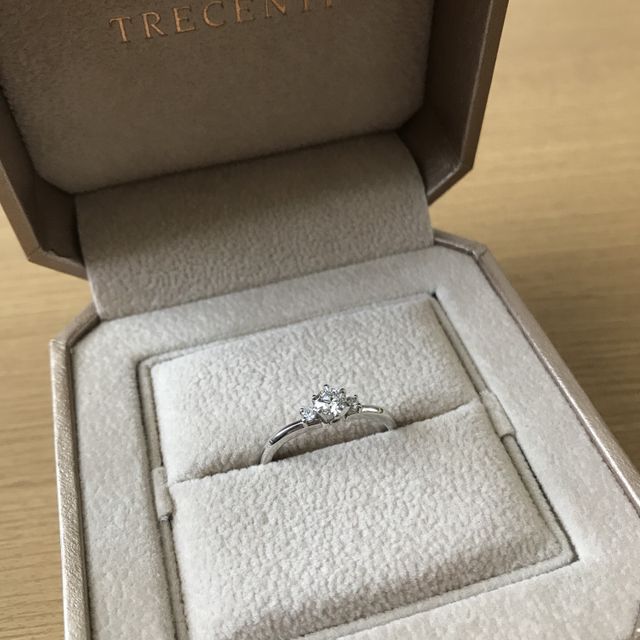 【TRECENTI(トレセンテ)の口コミ】 着け心地がとてもよくて、普段指輪をしない私でも違和感がなかったこと。…