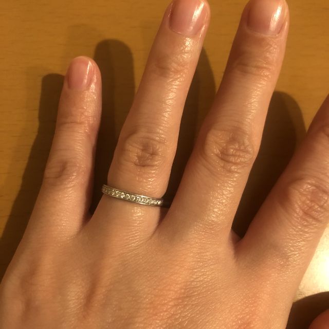 【4℃ BRIDAL(ヨンドシーブライダル)の口コミ】 結婚指輪はずっとつけるものなので、後悔したくないと思い、いろんなお店…