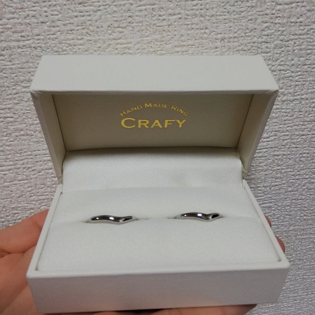 【CRAFY(クラフィ)の口コミ】 特にブランドにこだわりがないのですが、せっかくなのでお互い思い出に残…