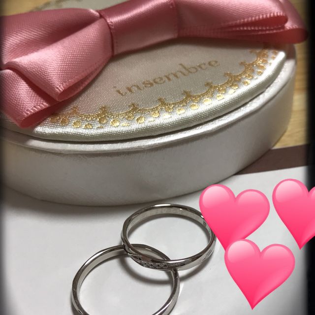 【insembre(インセンブレ)の口コミ】 一通り拝見して、まず価格で絞りました。そのあとデザインを選びました。…