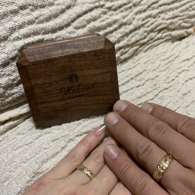 【Makana(マカナ)の口コミ】 マカナのホームページにて、サンプルを組み合わせることにより指輪のイメ…