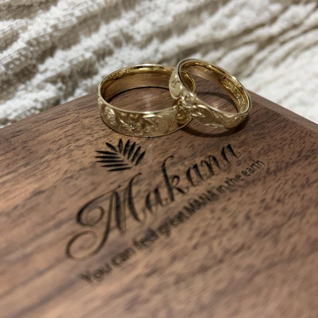 【Makana(マカナ)の口コミ】 マカナのホームページにて、サンプルを組み合わせることにより指輪のイメ…