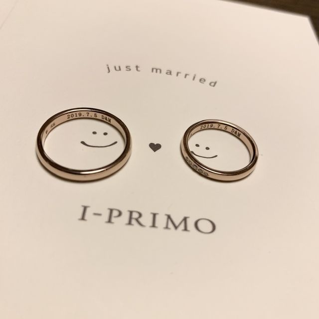 【アイプリモ(I-PRIMO)の口コミ】 ダイヤモンドが付いている物でも、比較的シンプルなものが欲しくてこのデ…