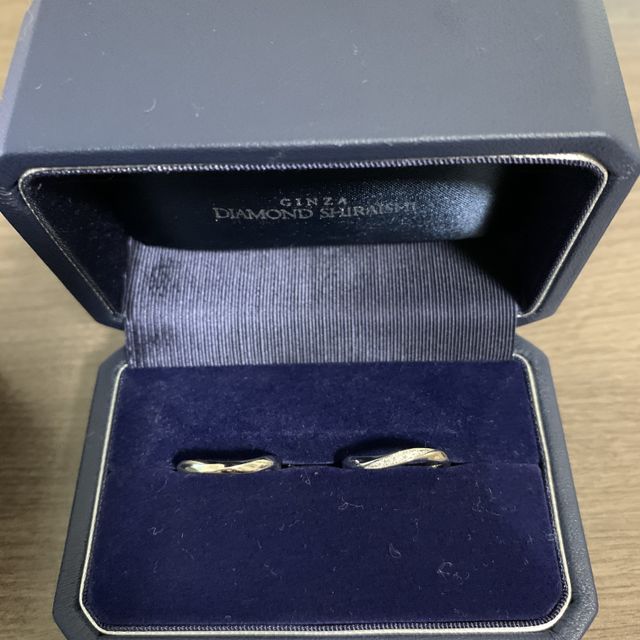 【銀座ダイヤモンドシライシの口コミ】 シンプルも良いけど、オシャレなリングにしたいな〜と思っていたところ、…