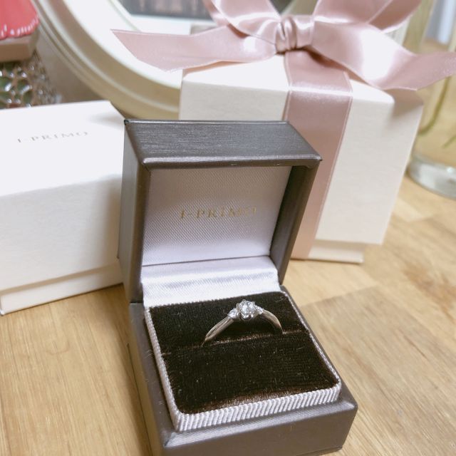 【アイプリモ(I-PRIMO)の口コミ】 たくさんのブランドや店舗を見て回って彼がこれに決めてくれました。サプ…