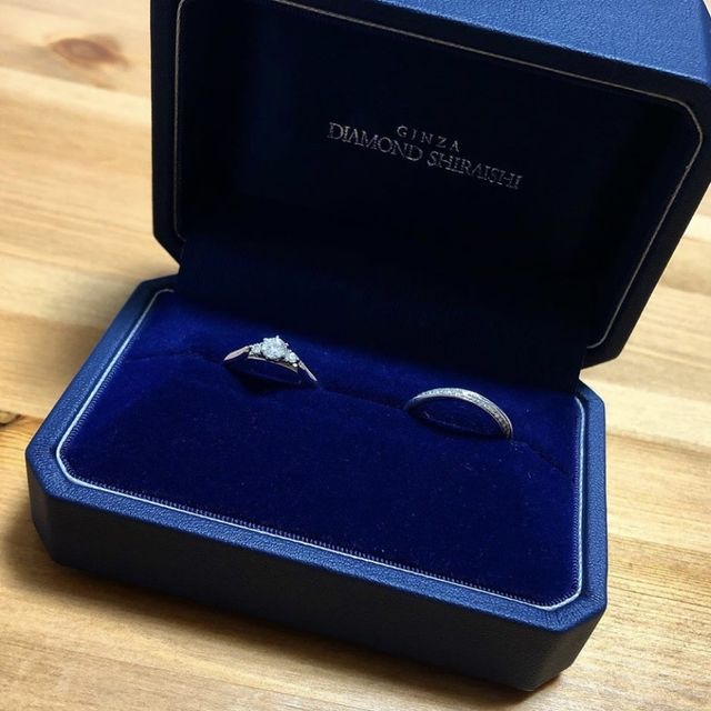 【銀座ダイヤモンドシライシの口コミ】 全てがオーダーなしでハートカット
ダイヤは自分の好みで大きさ、色、様々…