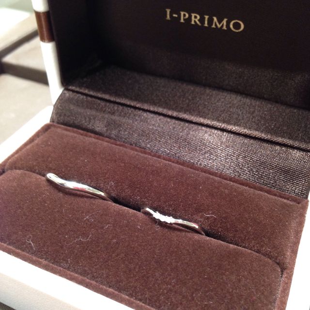 【アイプリモ(I-PRIMO)の口コミ】 指輪のデザインが気に入ったのと、お店で担当して下さったスタッフさんの…