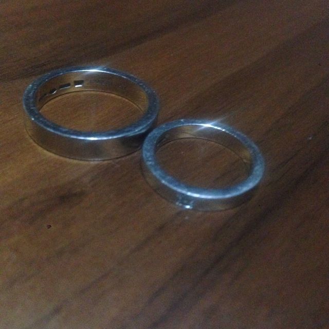 【ブルガリ(BVLGARI)の口コミ】 ダイヤのあるなしと太さの違いを男女で変えることができたので、ペアのデ…