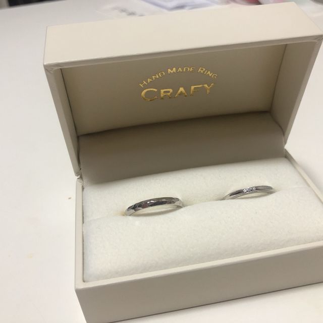 【CRAFY(クラフィ)の口コミ】 ブランドにこだわりが無かったので、莫大な種類の中から自分好みの指輪を…