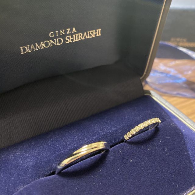 【銀座ダイヤモンドシライシの口コミ】 エタニティでさがしていました。いろいろなブランドでさがしていましたが…